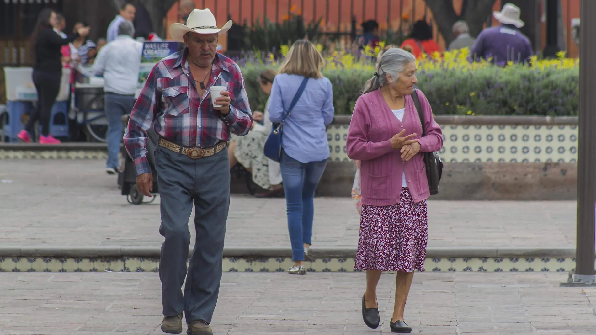 Sector empresarial le apuesta por el trabajo de los adultos mayores. Foto Cesar Ortiz.  El Sol de San Juan del Río.